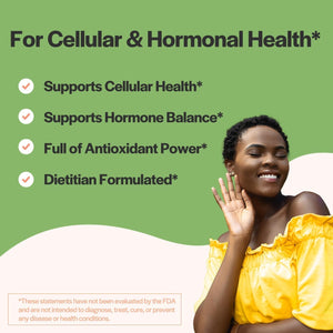 DIM Supplement plus Pomegranate, Broccoli and Black Pepper - Hormone and Estrogen Balance Supplement 60 Capsules