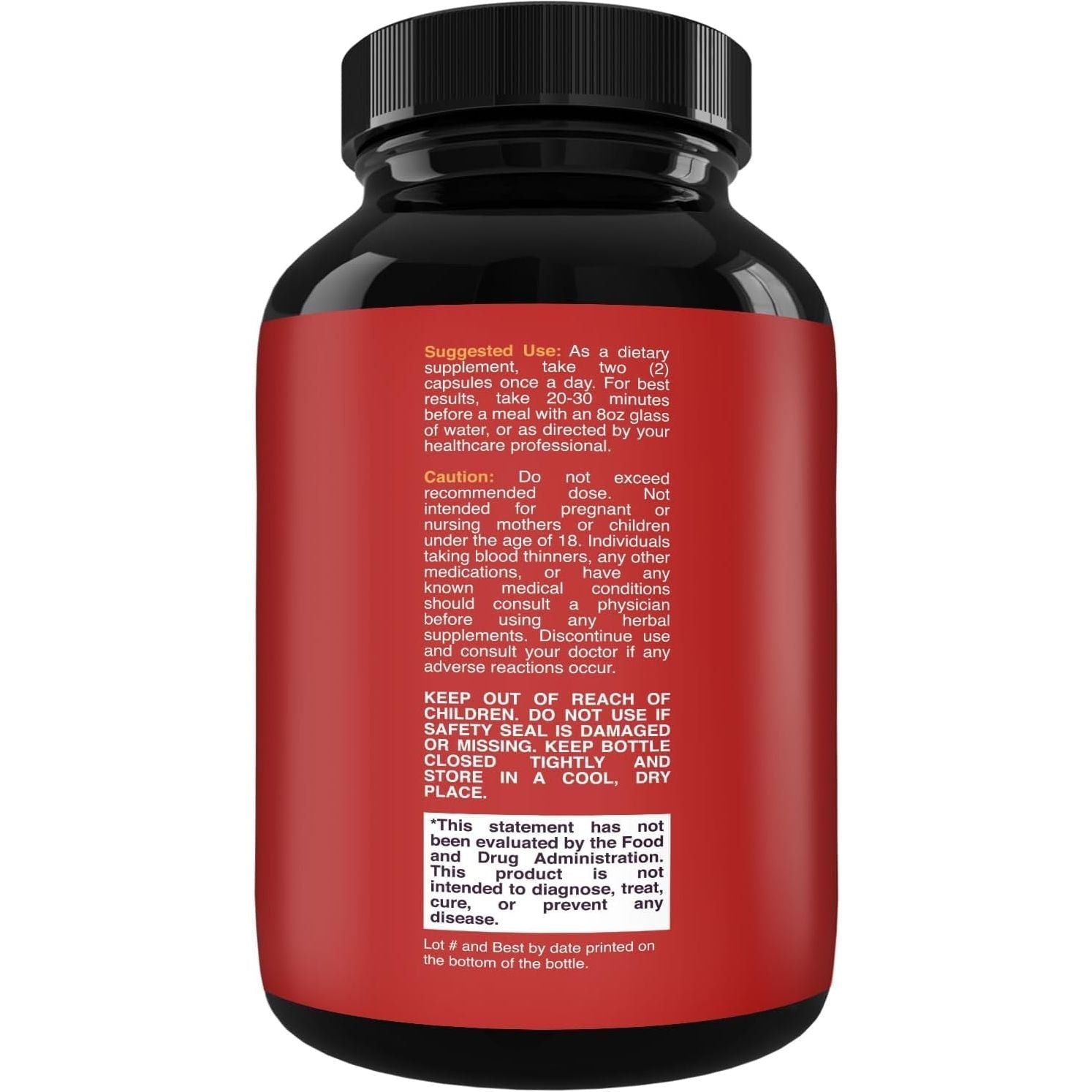 Strong Garcinia Cambogia Extract Capsules with 60% HCA - 60 Count