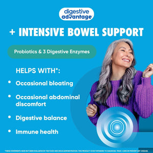 Digestive Advantage IBS Probiotics - Probiotics for Digestive Health & Intensive Bowel Support 96 Capsules