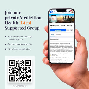 Ibtrol® 3–In–1 IBS Gut Health Supplement with Psyllium, Prebiotic and Probiotics, 60 Servings (Natural Orange Flavor)