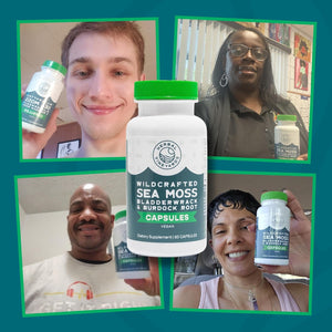 Herbal Vineyards Organic Wildcrafted Vegetable 60 Capsules | 1500MG | Powerful Immunity Booster