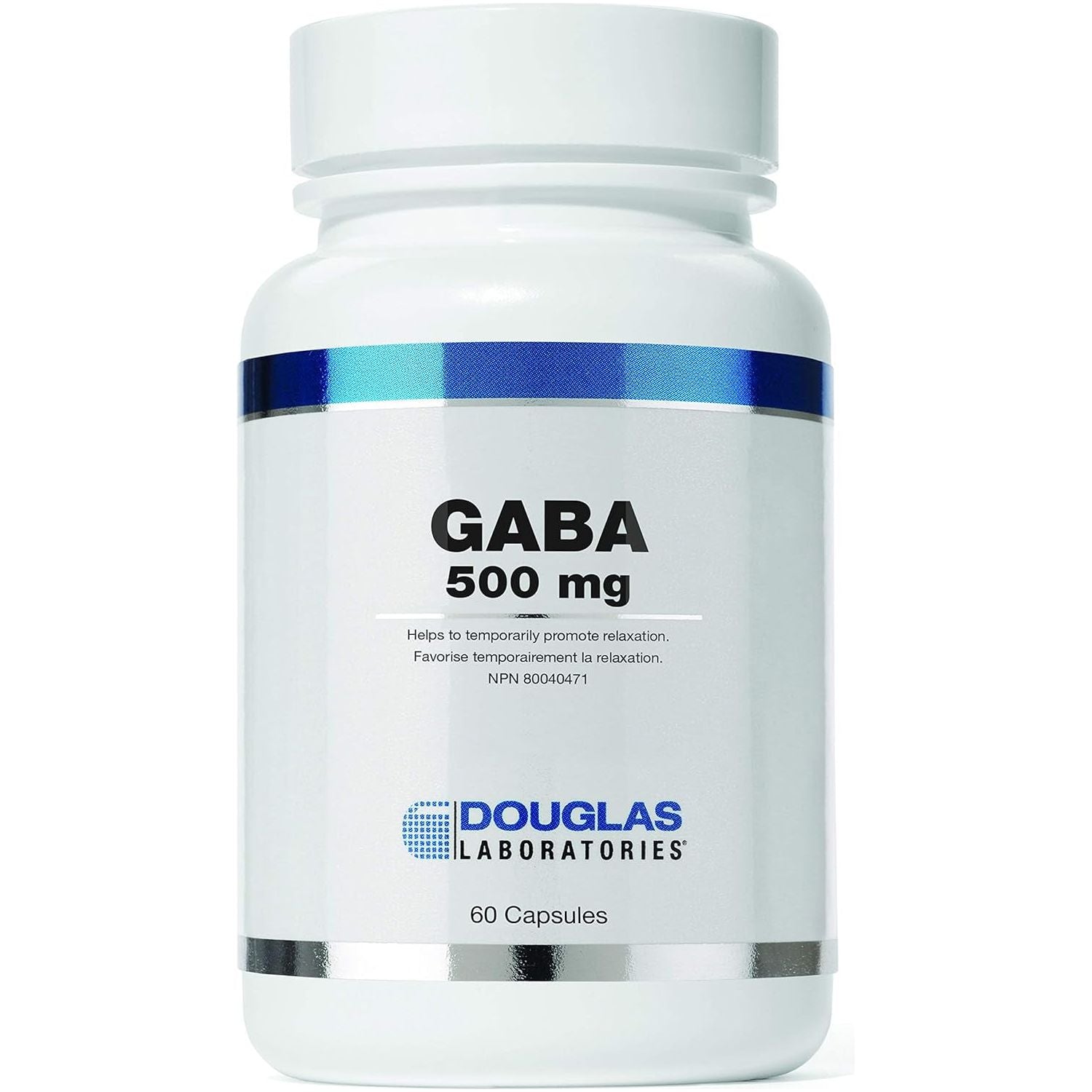 Douglas Laboratories GABA 500 Mg. | Amino Acid Support for Brain Neurotransmitters 60 Capsules