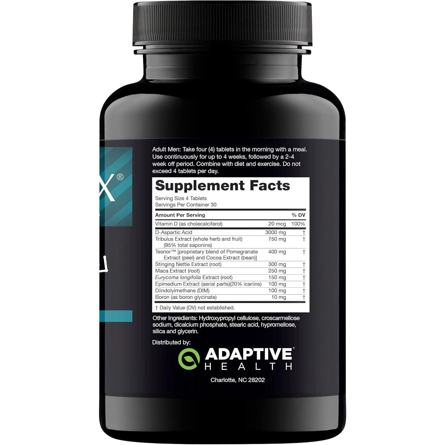 Nugenix Total-T Ultimate - Advanced Free and Total Testosterone Booster for Men - 120 Tablets