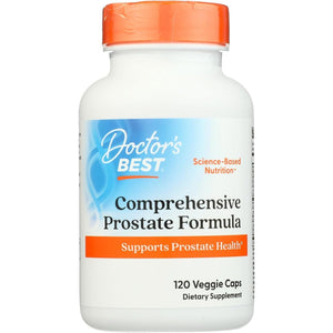 Doctors Best Comprehensive Prostate Formula, Supports Prostate Health, 120 Veggie Caps