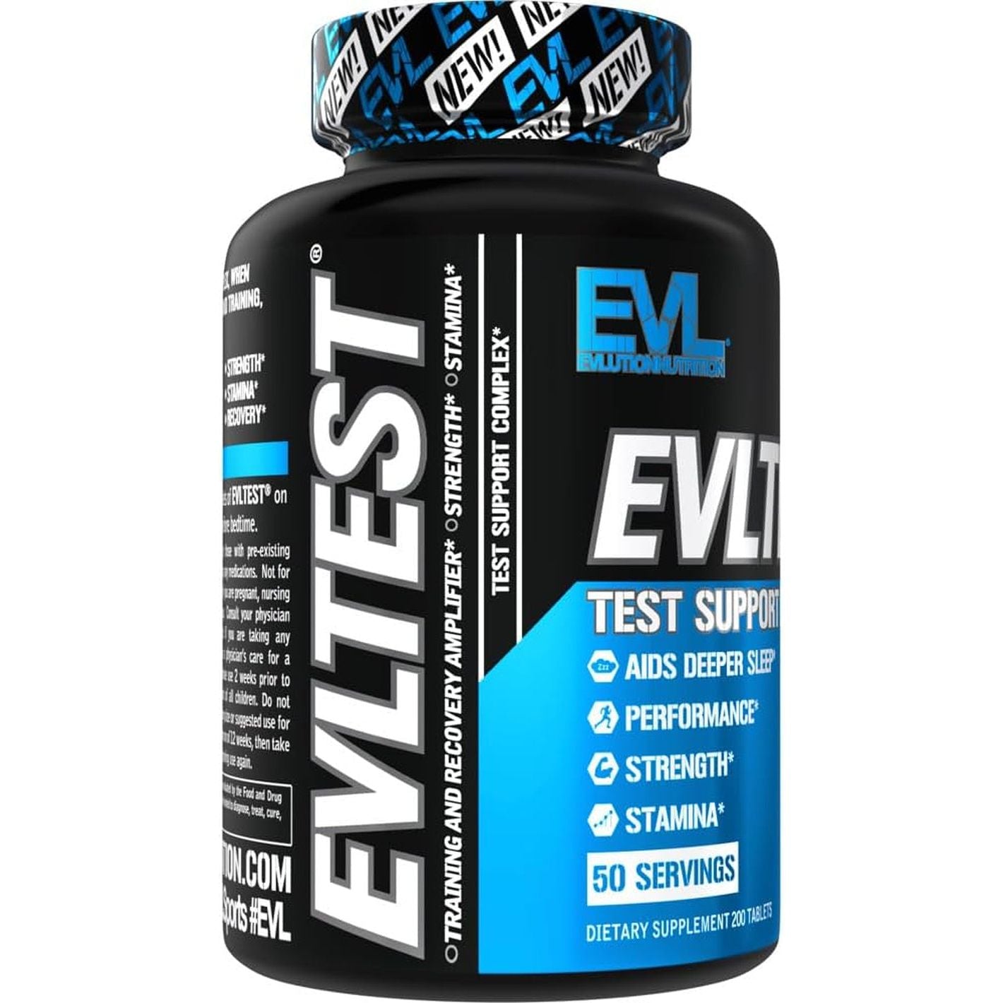 EVL Testosterone Booster for Men - Post Workout Recovery Testosterone Support Supplement