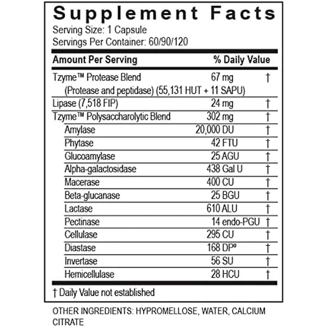 Transformation Enzyme - Supports Digestive and Immune System Health, And Enhances Performance of Pancreas and Liver, (120 Capsules)