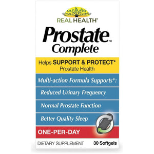 Real Health Prostate Complete for Men - Prostate Health, Prostate Relief 30 Count