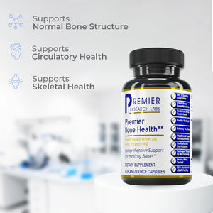 Premier Research Labs Premier Bone Health with Vitamin K2 - 90 Capsules