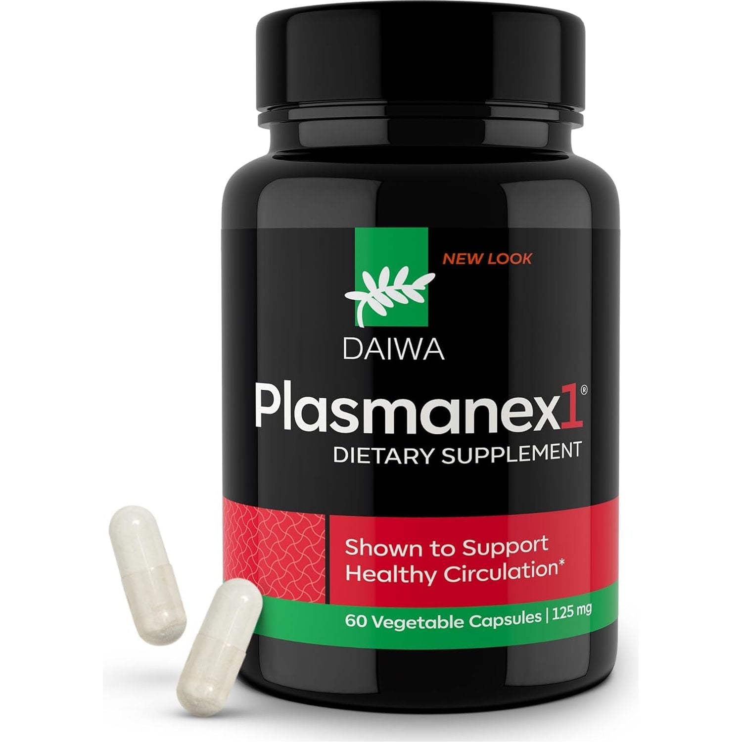 Daiwa Plasmanex 1 - Blood and Vein Circulation Supplements – 60 Vegan Capsules