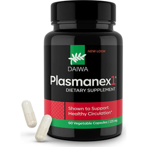 Daiwa Plasmanex 1 - Blood and Vein Circulation Supplements – 60 Vegan Capsules.