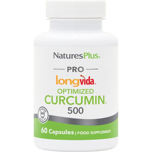 Natures plus PRO Longvida Curcumin 500 Mg - Promotes Healthy Free Radical Protection - 60 Servings