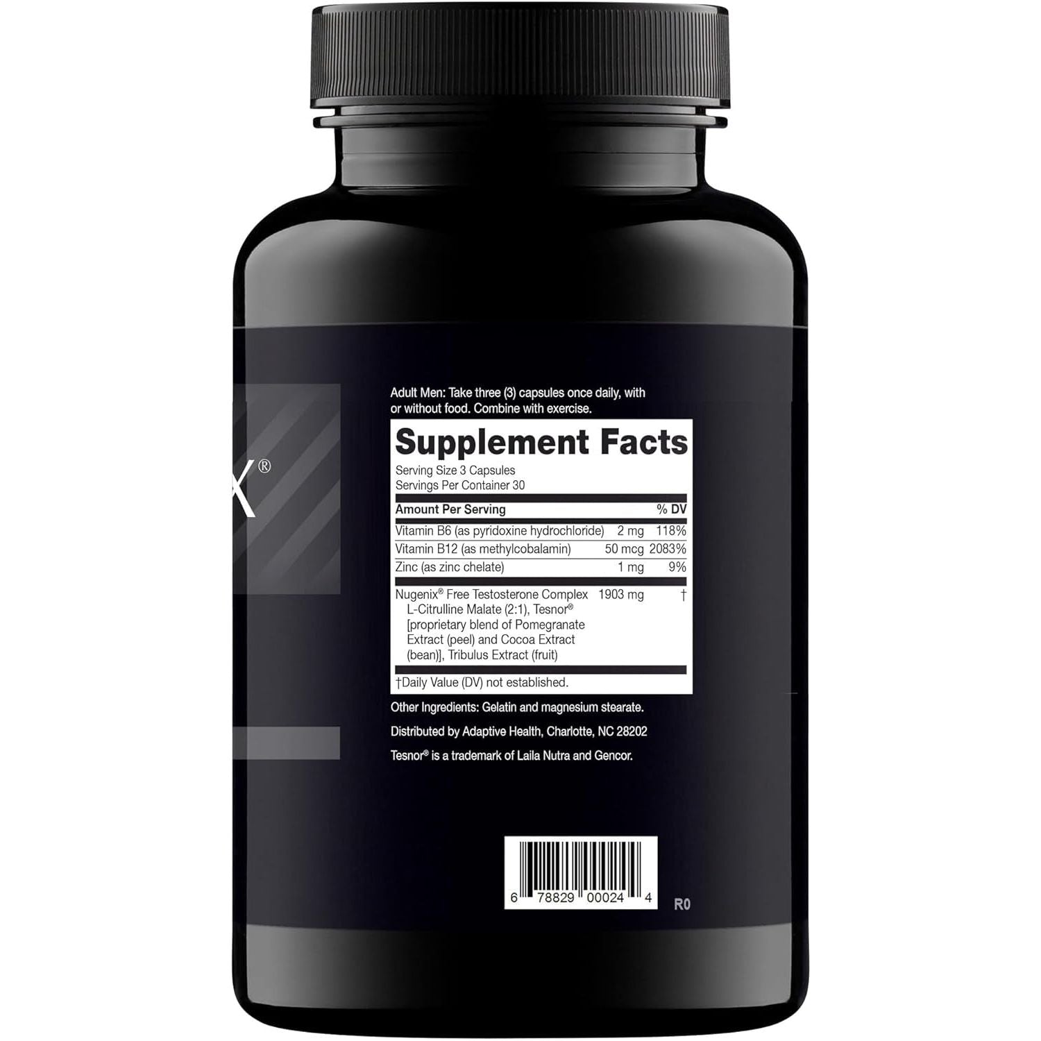Nugenix T Boost - Free Testosterone Booster Supplement for Men, 90 Count