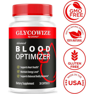 Glycowize Blood Optimizer - Advanced Optimizer Capsules, 30 Capsules