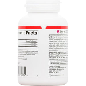 Natural Factors, NEM Knee & Joint Formula, Promotes Flexibility and Comfort, 60 Tablets