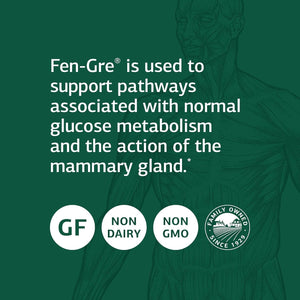 Standard Process Inc. Fen-Gre - with Rice Bran, Okra Fruit, and Fenugreek - 150 Capsules