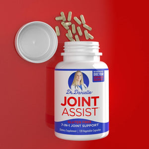 Doctor Danielle Joint Assist - Glucosamine Chondroitin Turmeric Msm Boswellia - Joint Support & Relief - 120 Capsules