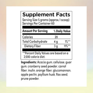 Reignite Wellness by JJ Virgin | Extra Fiber | 12 Fiber Powder Supplement | Supports Gut Health | 60 Servings