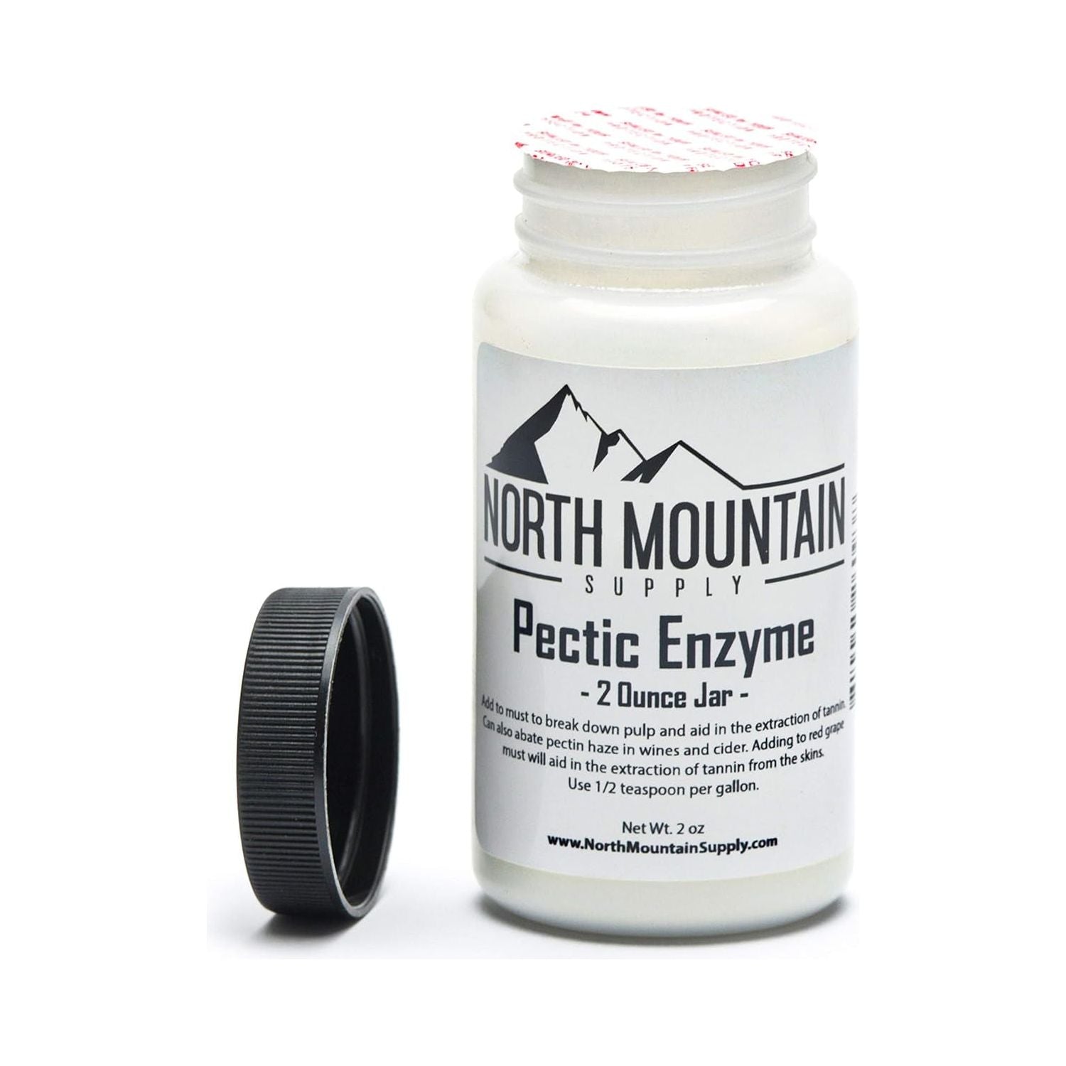 North Mountain Supply Pectic Enzyme - 2 Ounce Jar