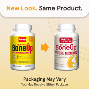Jarrow Formulas Boneup Three per Day for Bone Support and Skeletal Nutrition 180 Capsules