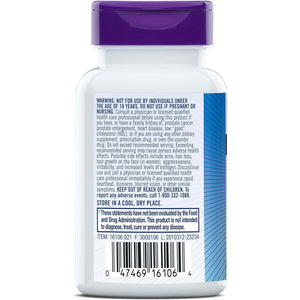 Natrol Mood & Stress DHEA 50Mg with Calcium for Balance of Certain Hormone Level and Mood Support, 60 Tablets