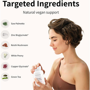 Nourished Androgen Blocker plus for Women’S Health - Natural Formula for Women’S Care (60 Capsules)