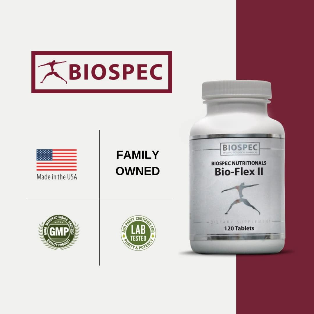 Bio-Flex II- Advanced Joint Support Supplement with Chondroitin and Glucosamine (120 Count)