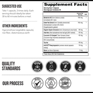 Triquetra Health Glp-Activate | Hunger & Metabolism Support - Support GLP1 Naturally 90 Servings