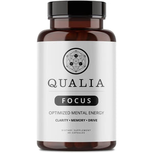 Qualia FOCUS Brain Booster Supplement to Deliver Sustained Mental Energy, Alertness, Concentration & Memory 1 Month Supply