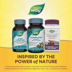 Nature'S Way Completia Diabetic Multivitamin, Provides Essential Nutrients, 60 Tablets.