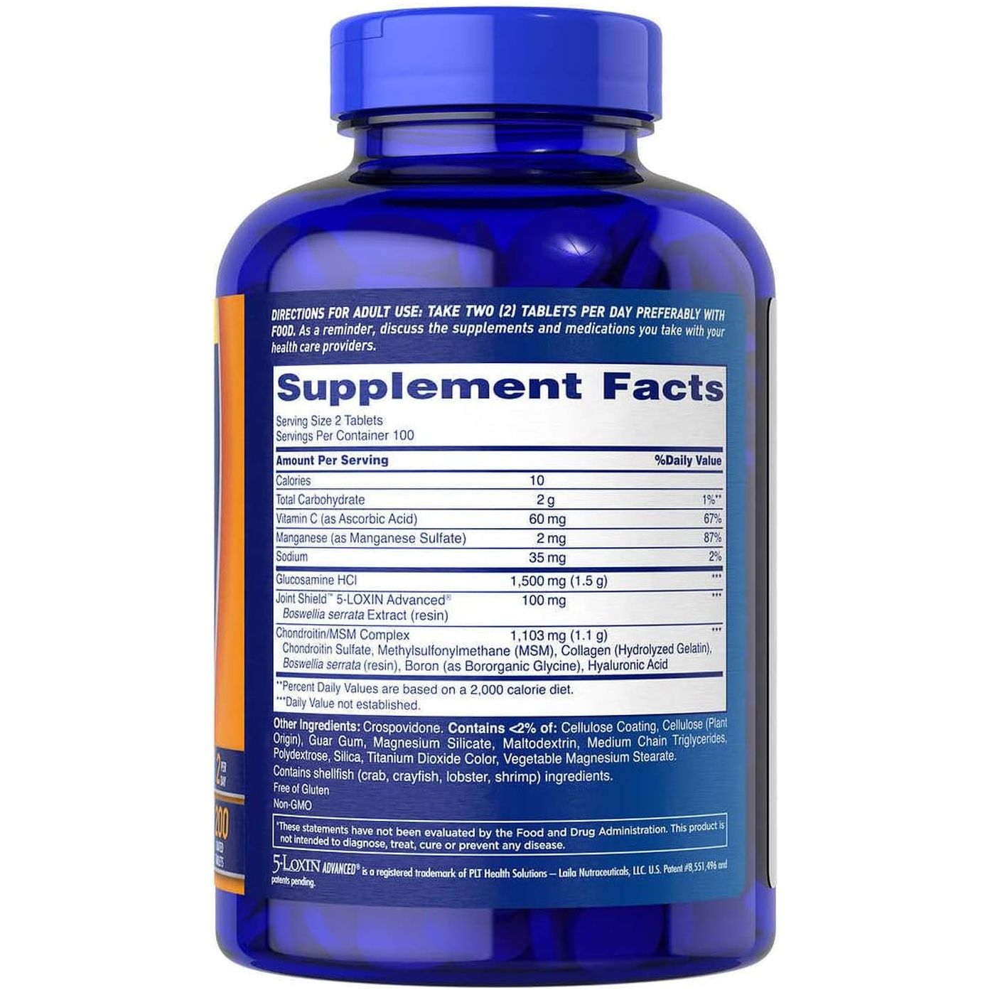 Osteo Bi Flex Triple Strength with Glucosmine, 200 Tablets | 3 Months Supply | Strengthen Your Joints and Supports Mobility