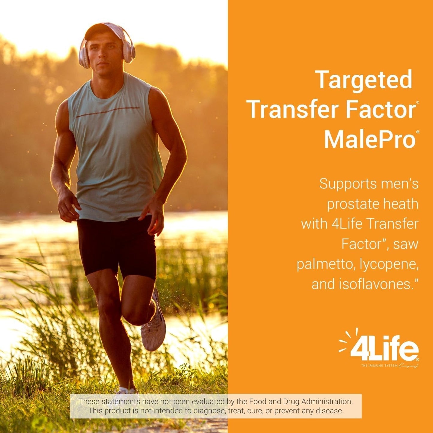 4Life Transfer Factor Malepro - Supports Healthy Prostate, and Urinary Tract Health - 90 Softgels