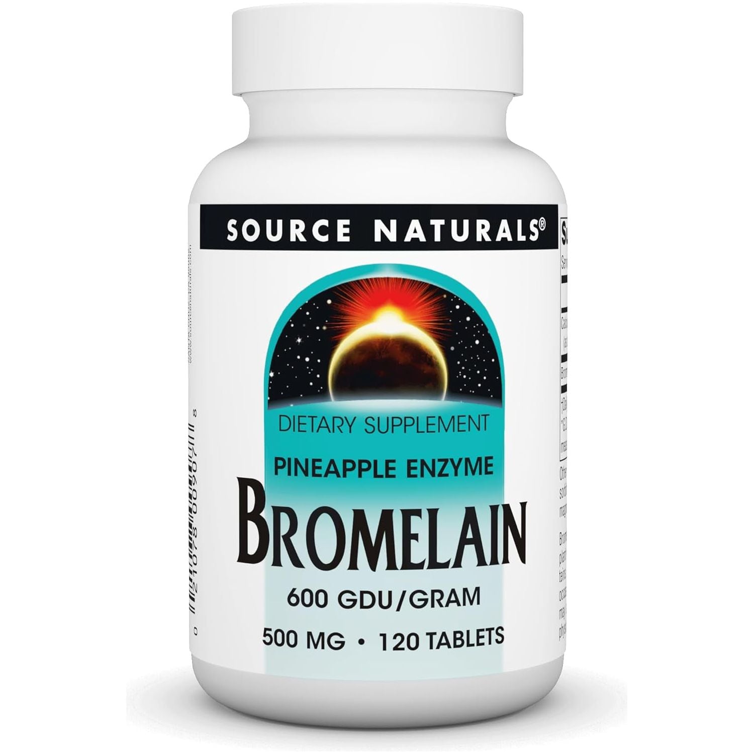 Source Naturals Bromelain, Proteolytic Enzyme Supplement, 500Mg - 120 Tablets