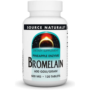 Source Naturals Bromelain, Proteolytic Enzyme Supplement, 500Mg - 120 Tablets