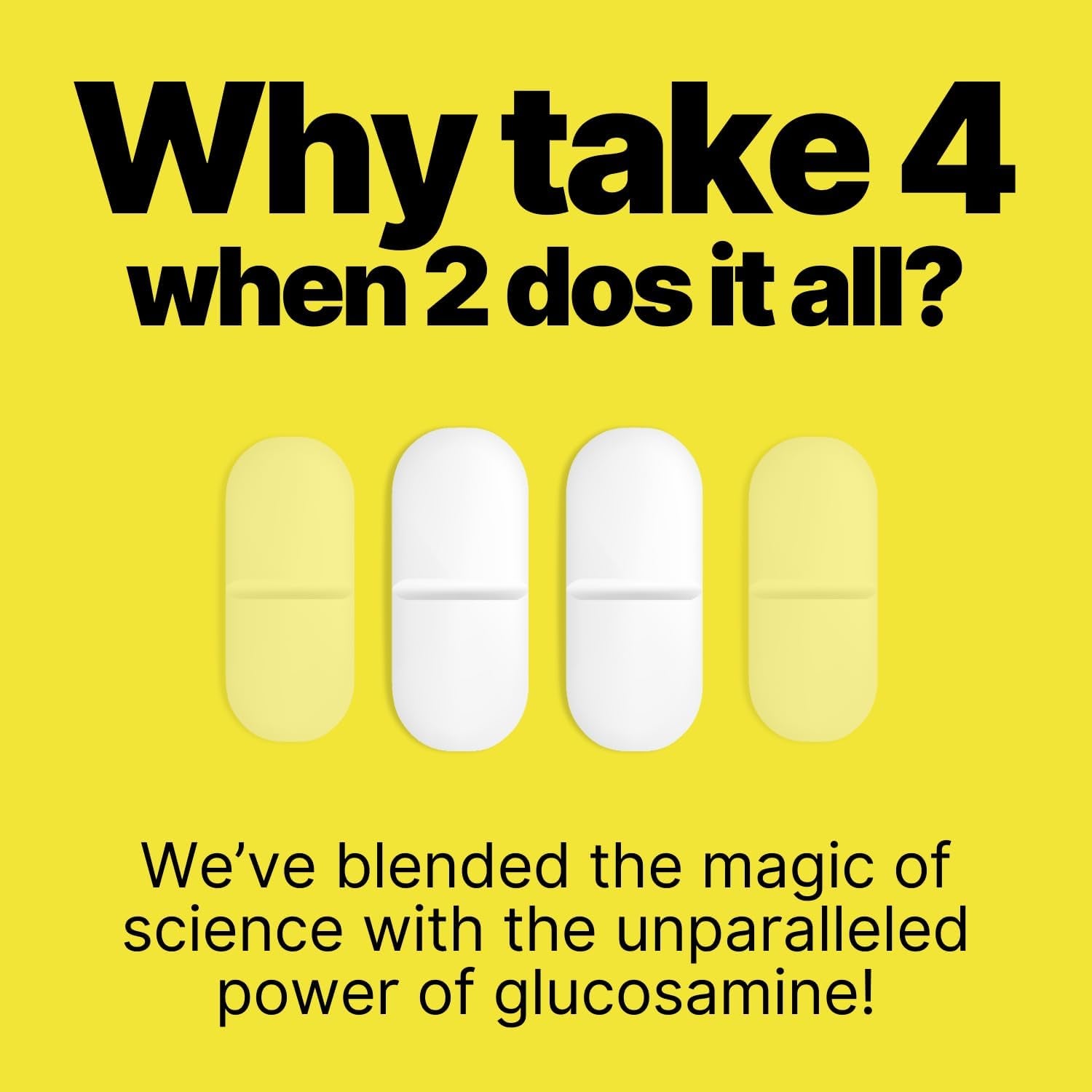 Glucosamine + Collagen + Chondroitin + Msm + Hyaluronic Acid Extra Strong Tablet