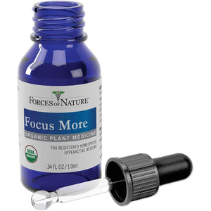 Forces of Nature Focus Supplement, Helps Memory & Concentration 0.34 Fl Oz