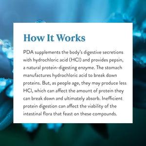 Nature'S Sunshine PDA Combination, Hydrochloric Acid and Pepsin Supplement That Helps Break down Proteins in the Digestive Tract 180 Capsules