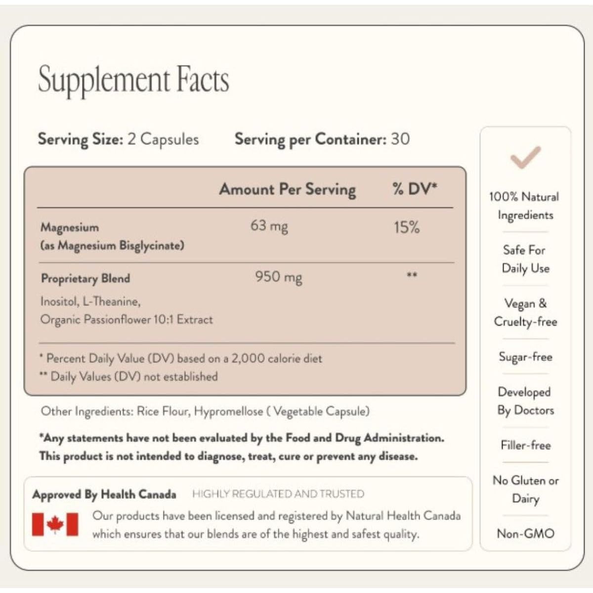 Arrae Calm Cortisol Manager - 60 Stress & Panic Relief Capsules