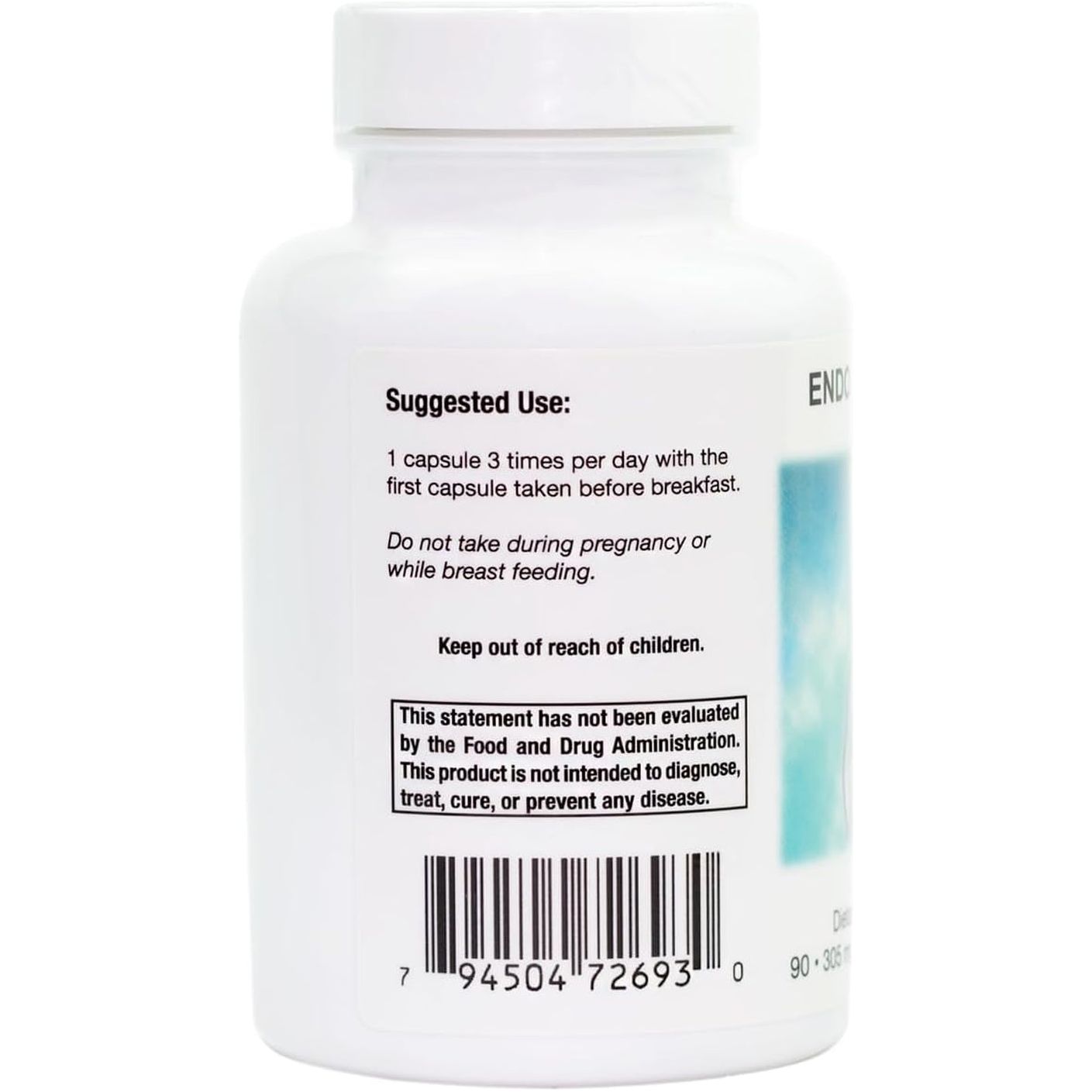 Supreme Nutrition Endo Supreme, 90 Pure Suma Root Vegetarian Capsules