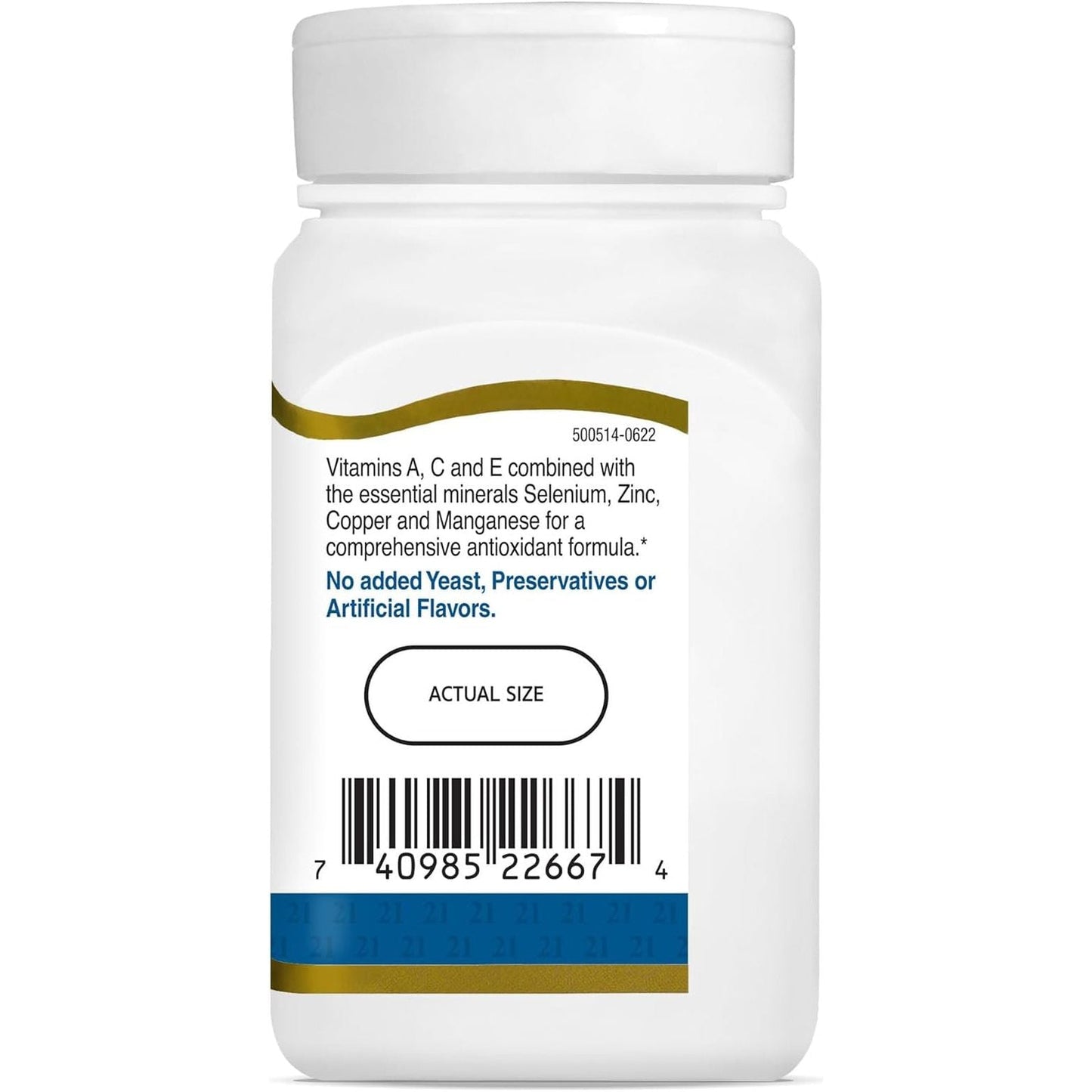 21St Century Ace Antioxidant Tablets, 75Count