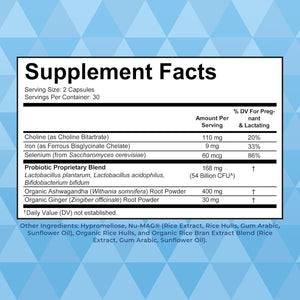 Maryruth Organics Postnatal Probiotics for Breastfeeding Women | 54 Billion CFU | Non-Gmo | Vegan | 30 Servings