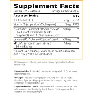 Integrative Therapeutics Neurologix - Brain Support Supplement for Memory & Focus* 120 Capsules