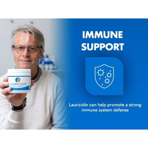 Lauricidin- the Original Monolaurin Supplement- 3000Mg per Serving- 227G per Jar (Essential Immune Support and Gut Health)