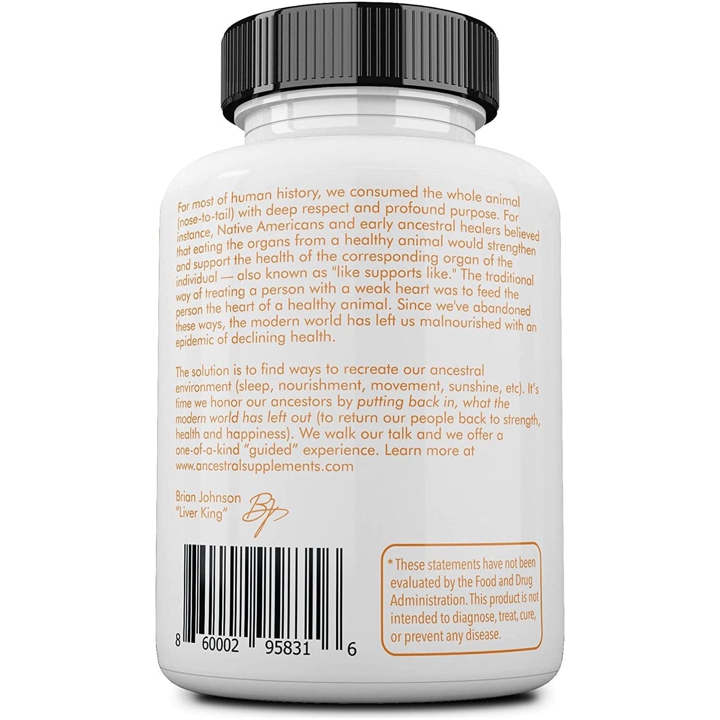 Ancestral Supplements Wild Caught Fish Eggs, 2400Mg, Omega-3 Supplement 180 Capsules