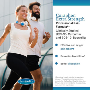 Euromedica Curaphen Extra Strength - Professional Pain Formula - 60 Servings