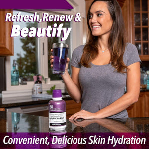 Rejuvicare Liquid Collagen Beauty Formula with Amino Acids, Protein and Biotin, 16 Oz ,32 Servings.
