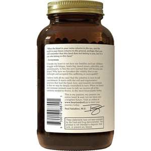 Heart & Soil Grass Fed Bone Matrix — Supports Bone and Joint Health, Strength, and Flexibility (180 Capsules)