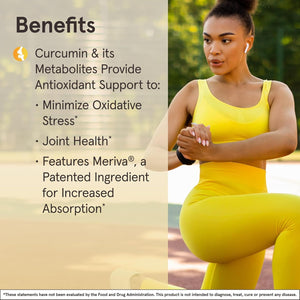 Jarrow Formulas Curcumin Phytosome - Antioxidant Support Supplement - Joint Health & Support (500 Mg/120 Capsules)