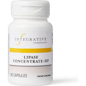 Integrative Therapeutics Lipase Concentrate-Hp-Gut Enzyme Supplement for Men and Women to Support the Digestion of Fats* - 90 Vegan Capsules