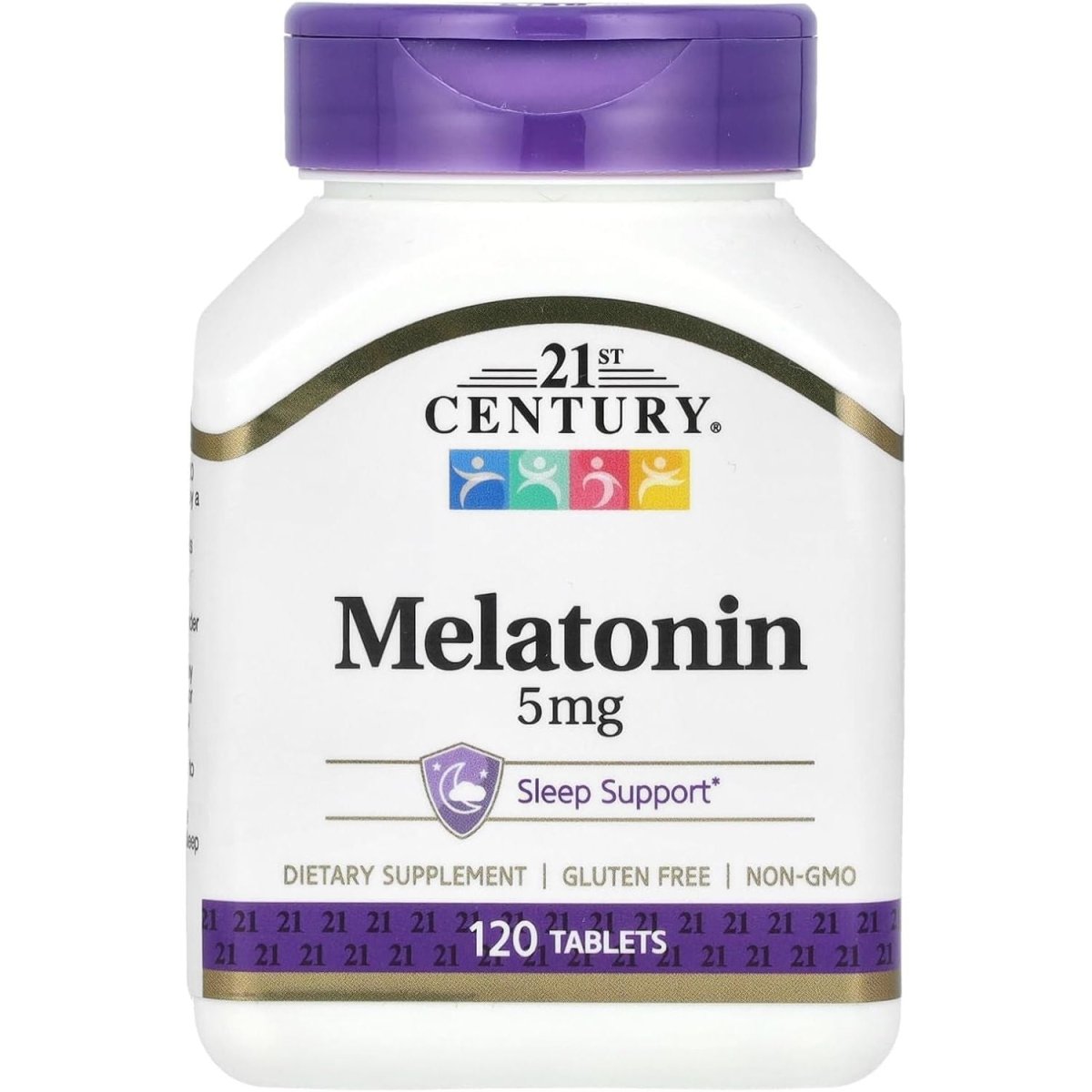 21St Century Melatonin 5 Mg Tablets, 120 Count - Suppviv