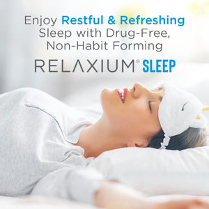 Relaxium Sleep Aid for Adults, Melatonin 5Mg with Magnesium Glycinate,30-Day Supply